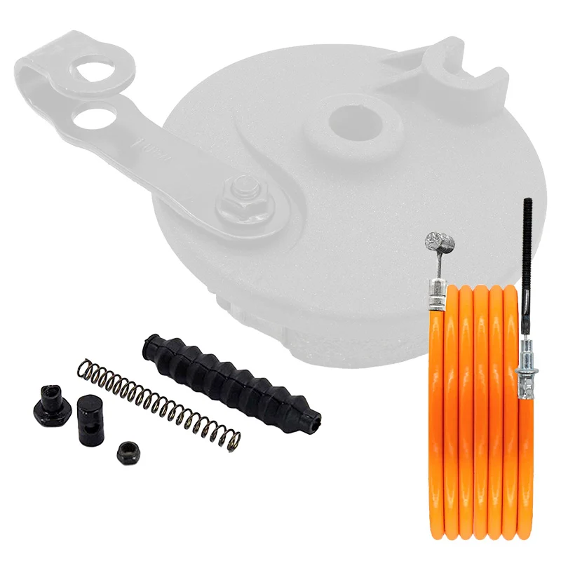 Câble de frein avant à tambour orange 141 cm pour Xiaomi 5, 5 Pro, 5 Max et 5 Plus — Ewheel