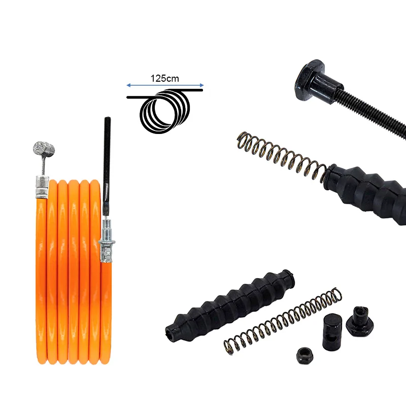 Câble de frein avant à tambour orange 141 cm pour Xiaomi 5, 5 Pro, 5 Max et 5 Plus — Ewheel