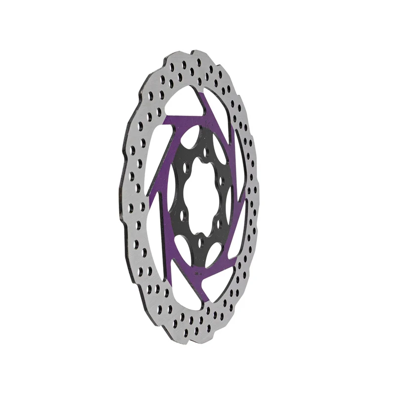 Disque de frein V2 6H 140 mm violet — Ewheel