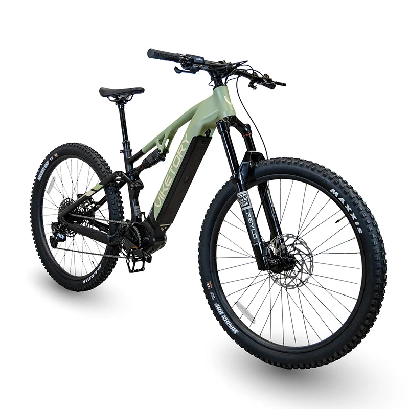 VTT électrique Terram 2.0 Vert sierra / Noir — Viketory