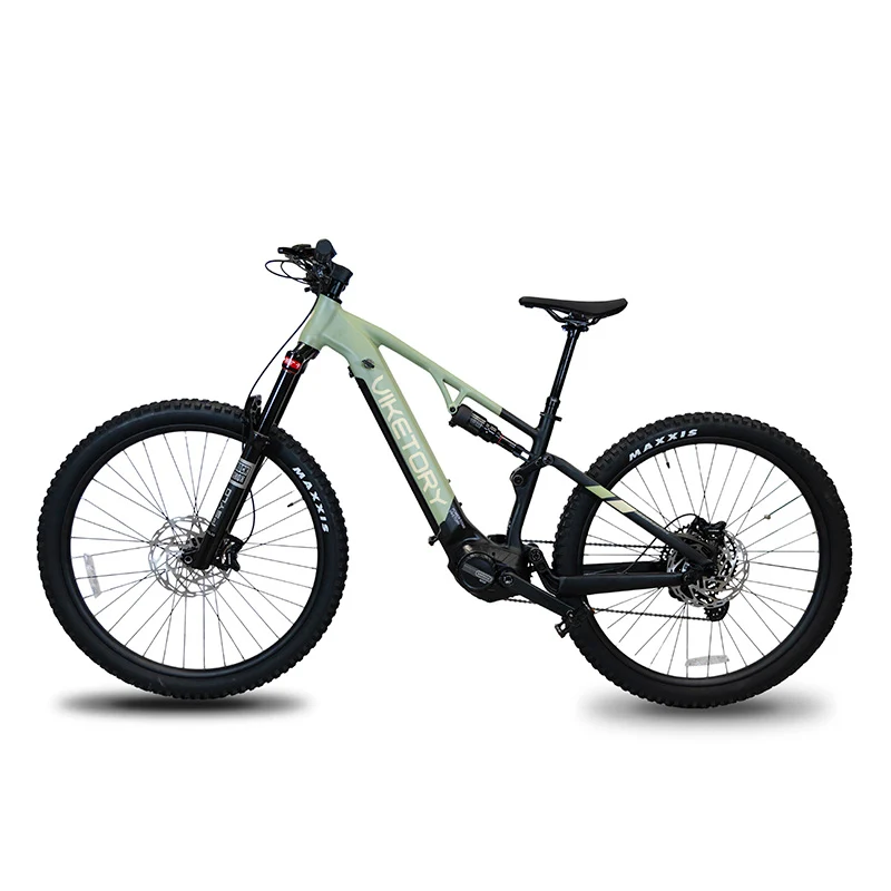 VTT électrique Terram 2.0 Vert sierra / Noir — Viketory