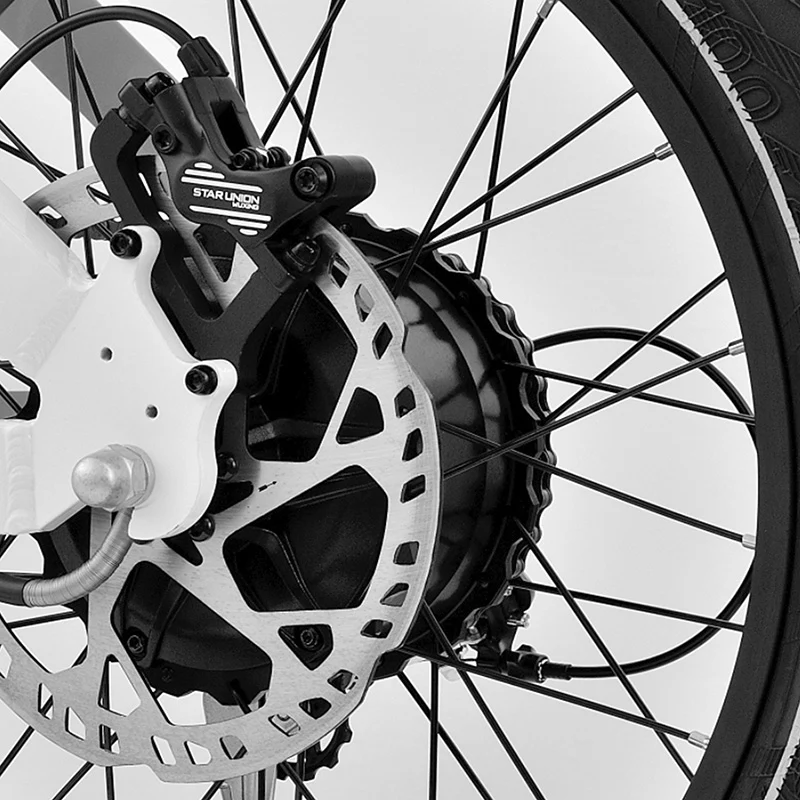 Commando — Fatbike gris graphite et blanc — Viketory