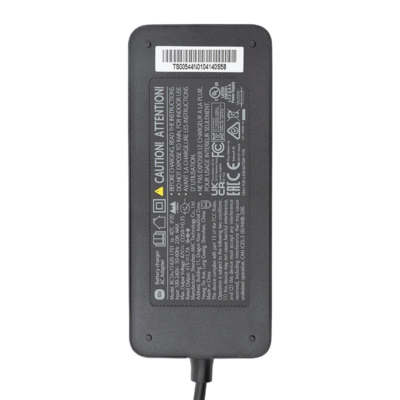 Chargeur 36V Xiaomi Mi4 (sortie 41,7V) connecteur DC 8 mm [Original]