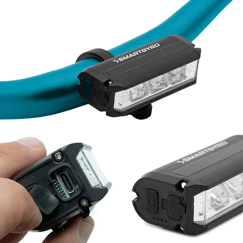 Lumière LED avant rechargeable USB-C – SMARTGYRO PRO HD
