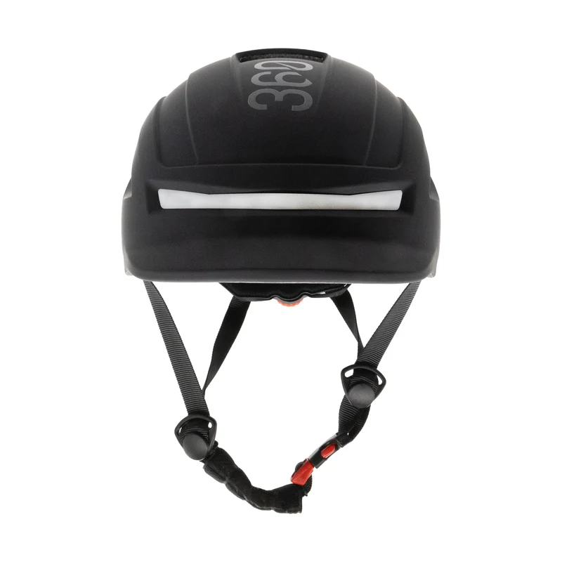 Casque CP02 urben avec clignotant noir taille unique