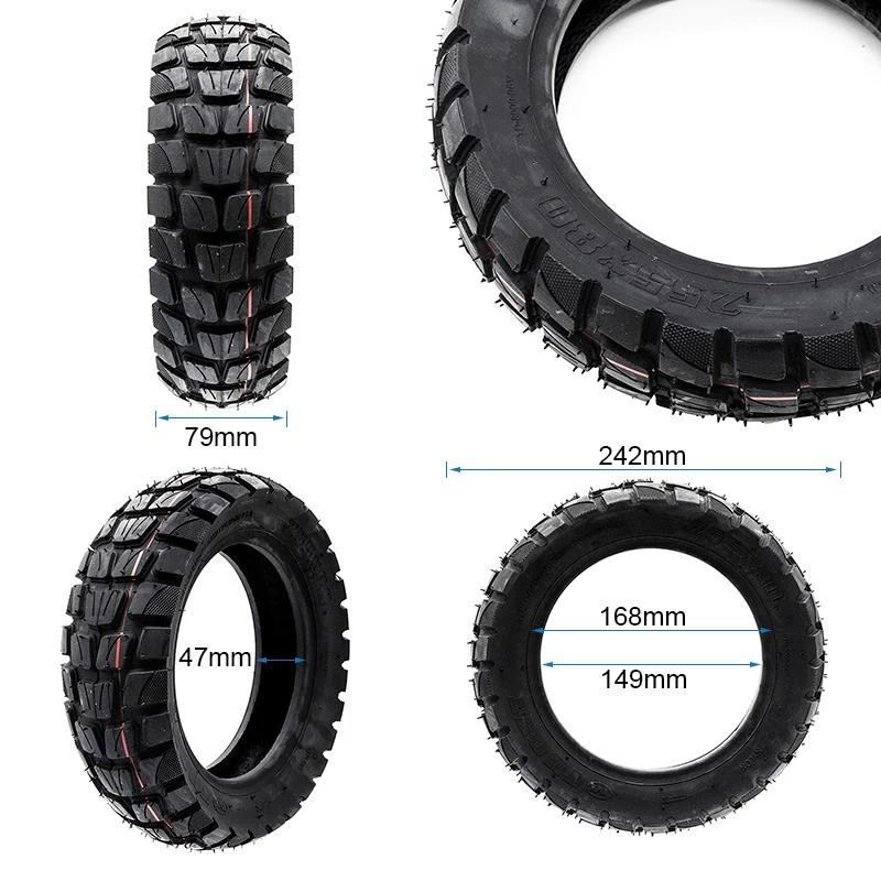 PneuTubeless 255x80-6 | 10x3 | 80/65 [TUOVT]