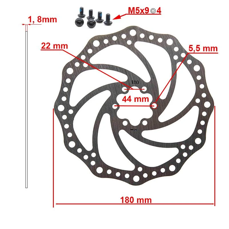 Disque de frein R6.1 6H