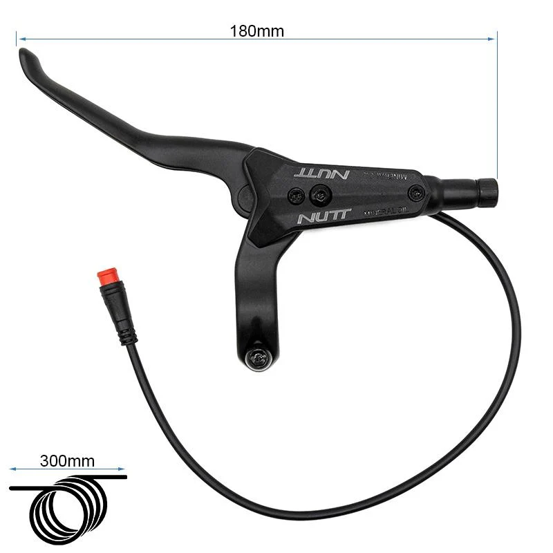 Poignée de frein hydraulique L noir Nutt A5-D
