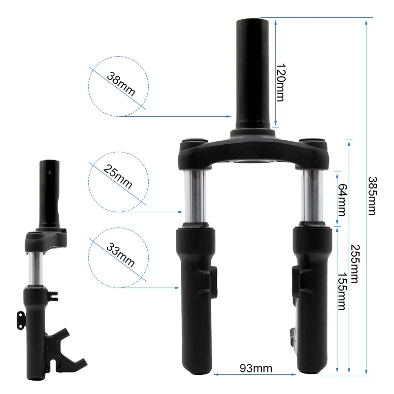 Fourche avant avec amortissement Niu KQi300P