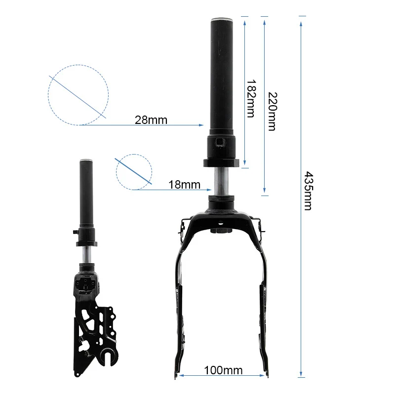 Amortisseur avant de fourche du Ninebot F3