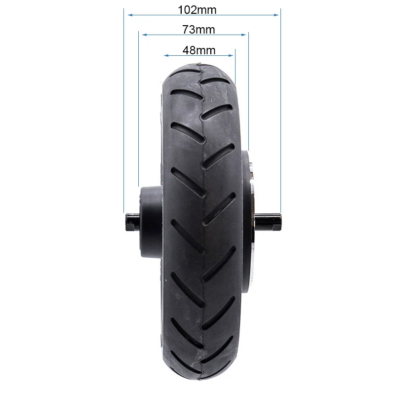 Jante solide de 6,1" avec cadre de 44 mm pour Ninebot E2/E2 Plus [Ninebot]