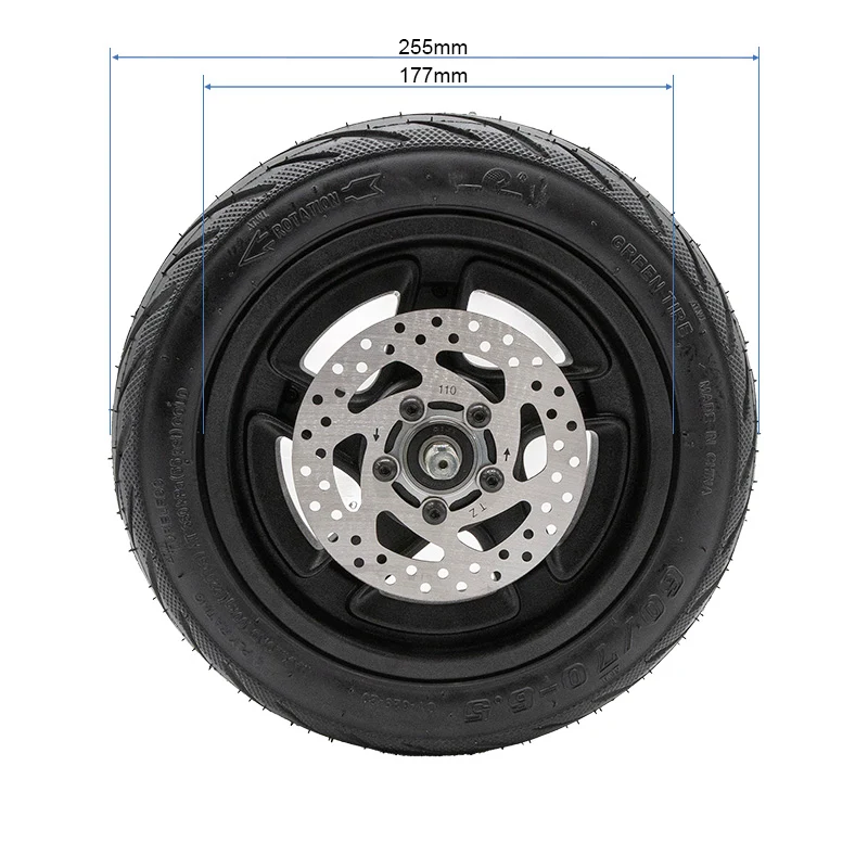Jante avec pneu 6.5 » et biseau 50mm pour Ninebot F2/F2 Pro E [Ninebot]