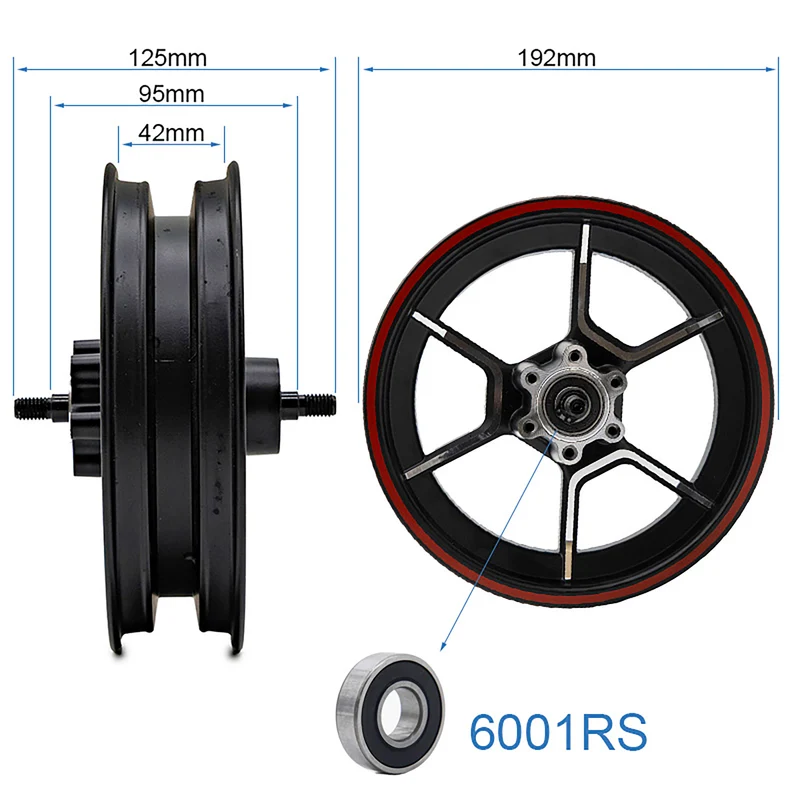 Roue avant Niu KQi300X