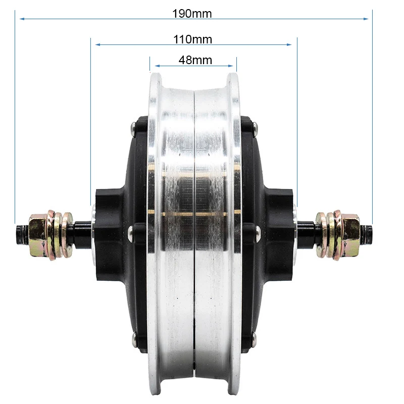 Moteur 52V 1200W 6/B38 KuKirin G3 Pro – câble court