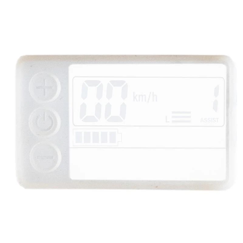 Protecteur en silicone imperméable blanc pour écran S866 - 2 pcs.