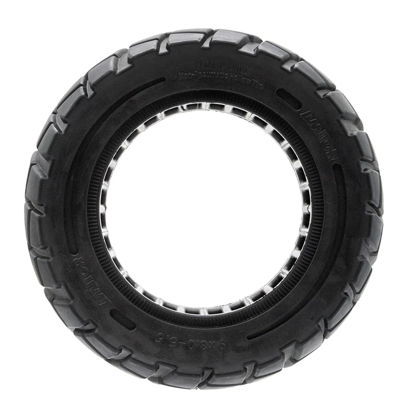 Pneu plein 9x3-5,5 ligne noire [Amitor]