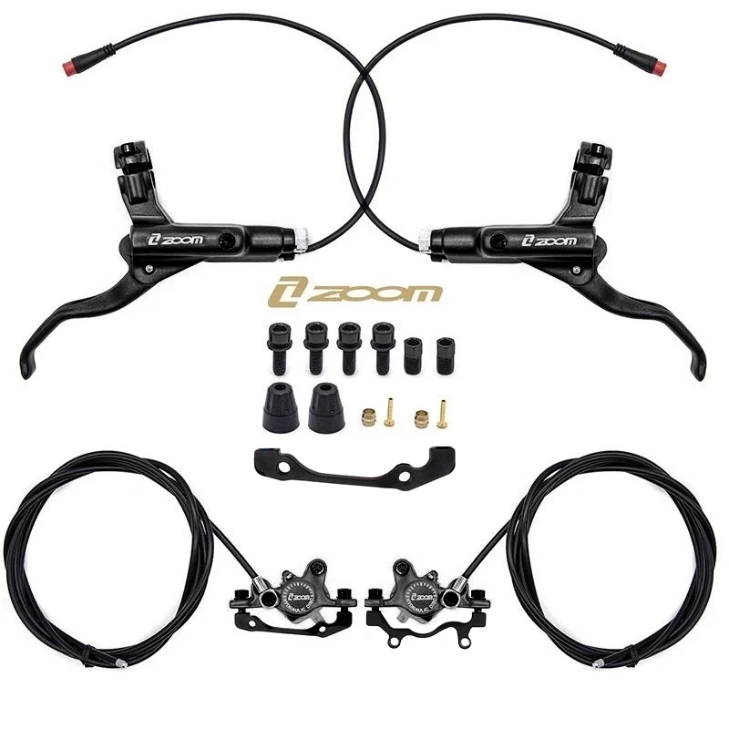 Kit de frein hydraulique noir CR-3 Avant Gauche arrière Droit [Zoom]