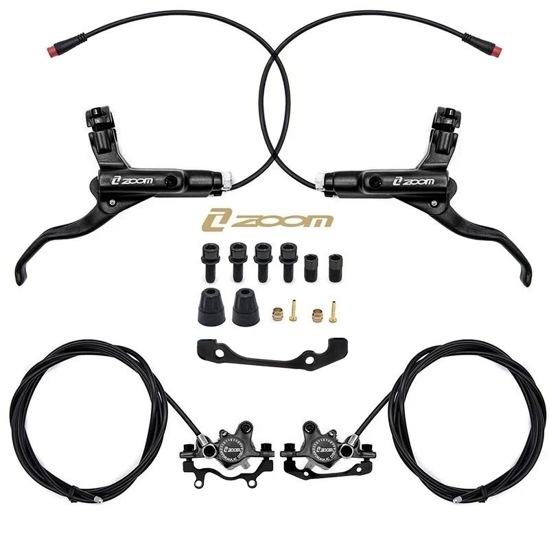 Kit de frein hydraulique noir CR-3 Avant D arrière G [Zoom]