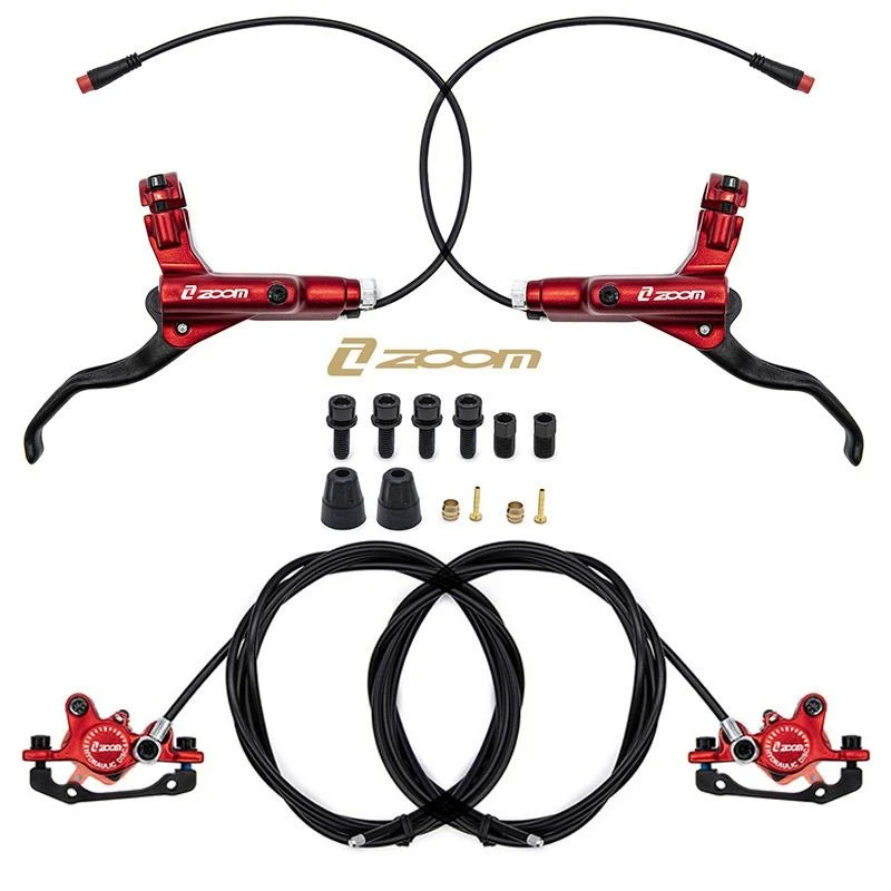 Kit de frein hydraulique CR-3 rouge Avant R arrière L [Zoom]