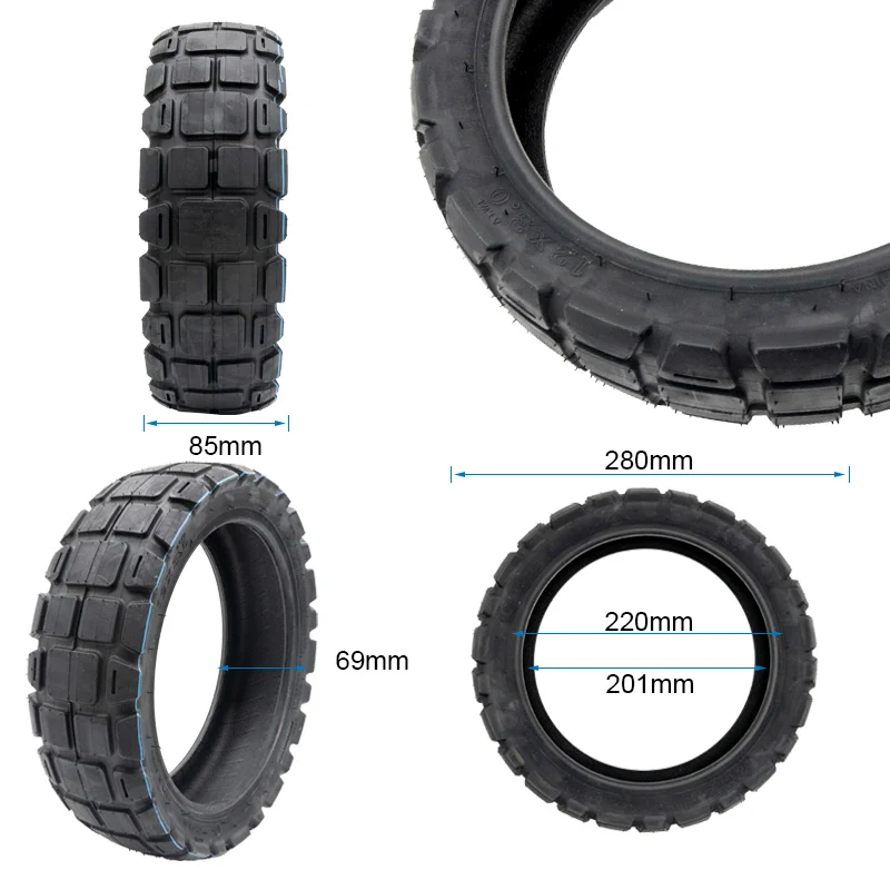 Pneu tubeless 12x3 CY416 [Yuanxing]