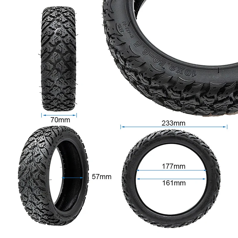 Pneu tubeless tout-terrain 10x2,5-6,5 [Xuancheng]
