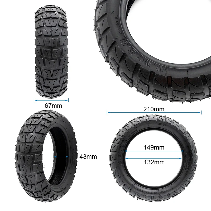 Pneus 8,5x3-5,5 XC-609-02 [Xuancheng]