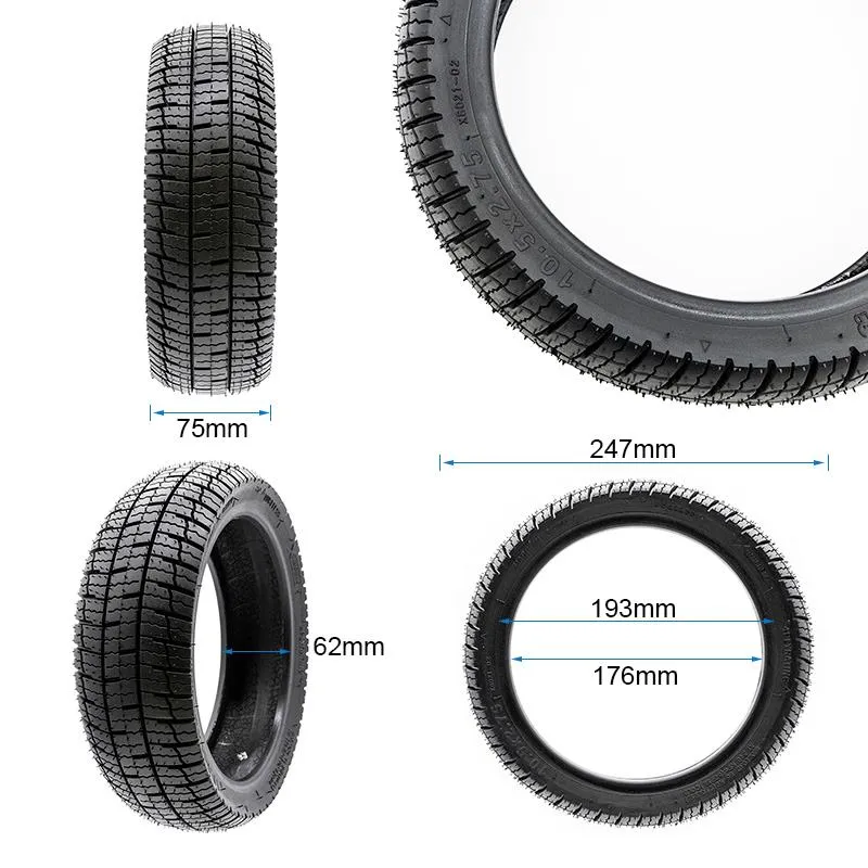 Pneu tubeless Cityroad 10,5x2,75-7 [Xuancheng]