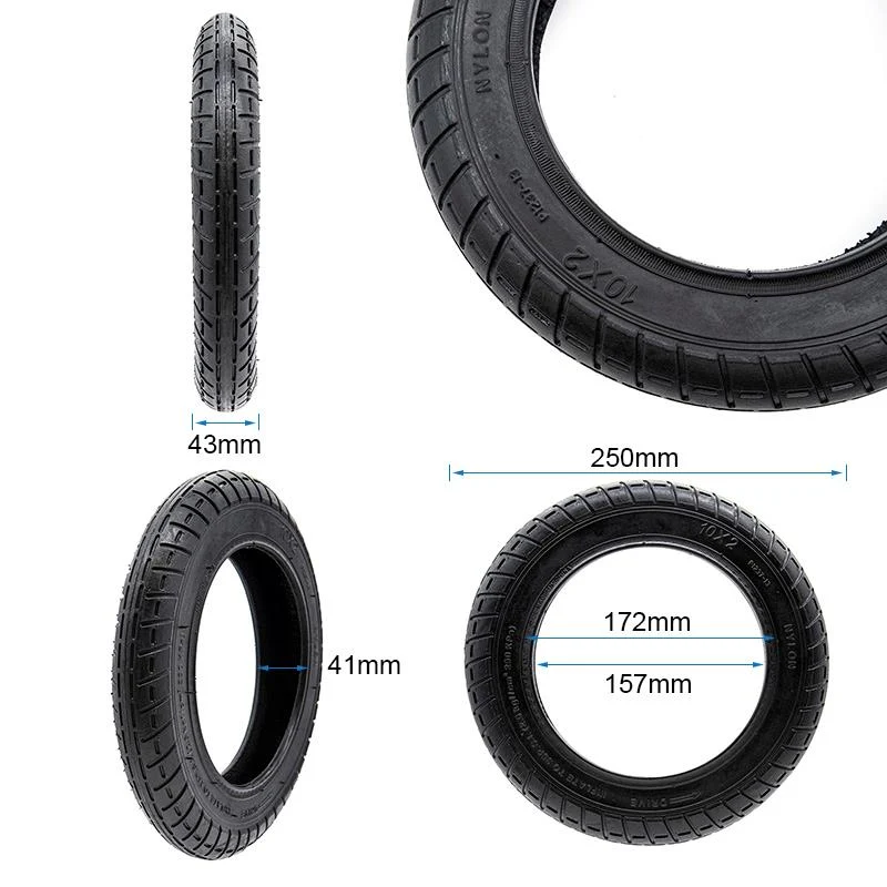 Pneu Cityroad 10x2-6,1 - noir [Wanda]