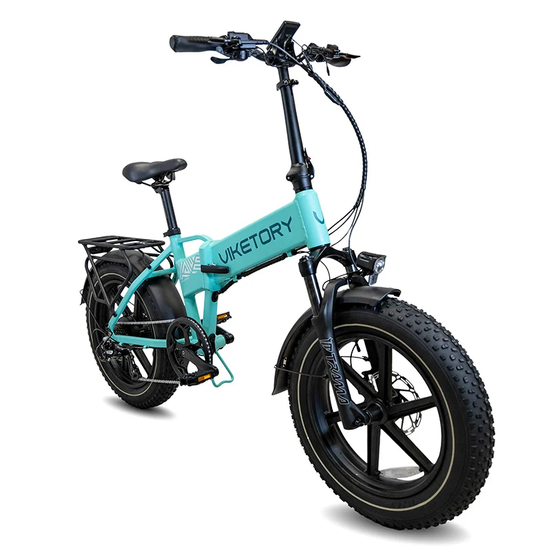 LITHOR - Fatbike pliant - Turquoise