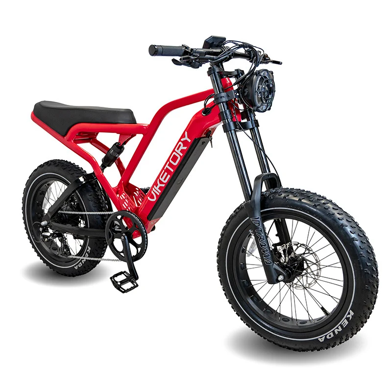 COMMANDO - Fatbike - Rouge cerise
