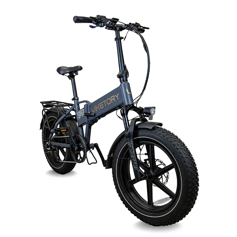 LITHOR - Fatbike pliant - Gris graphite
