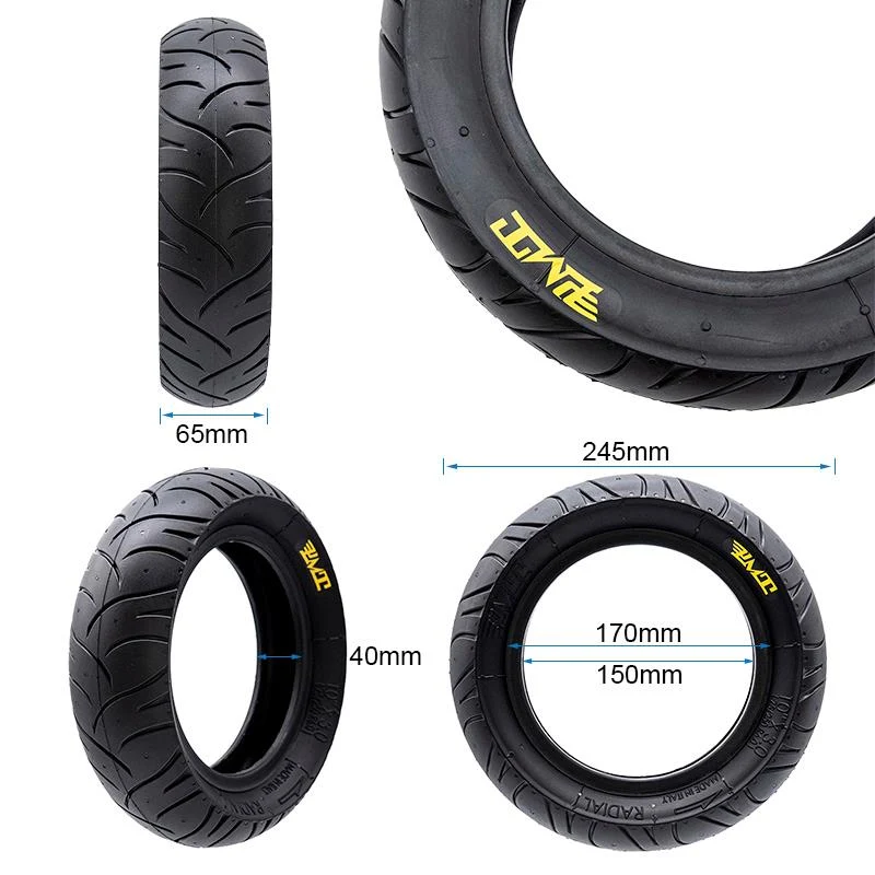 Pneu tubeless radial E-Fire 75/250-6 (10x3-6) [PMT]