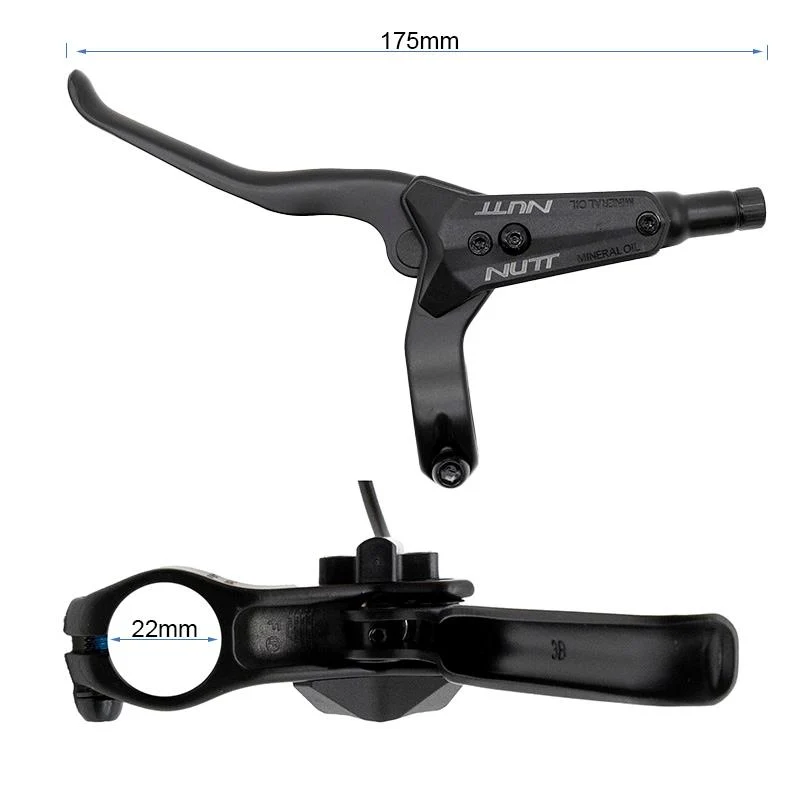 Kit de frein hydraulique 4 noir A5-D arrière [Nutt]