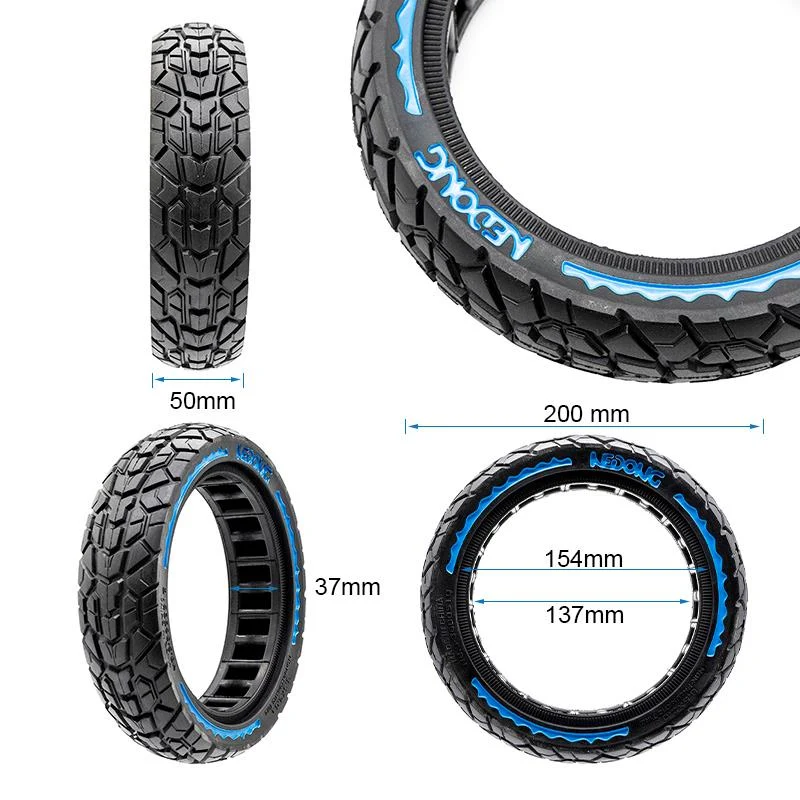 Pneu plein ultra-léger offroad 8,5x2 [Nedong]