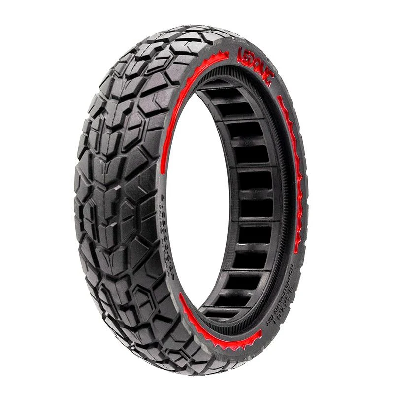 Pneu plein ultraléger Offroad 8,5x2-6,1/B34 - rouge [Nedong]