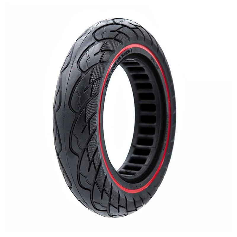 Pneu plein ultraléger 10x2,125-6,1/B34 - ligne rouge [Nedong]