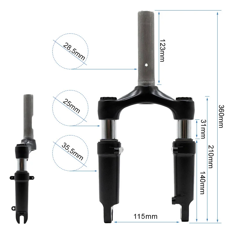 Fourche HIKERBOY FOXTROT PLUS