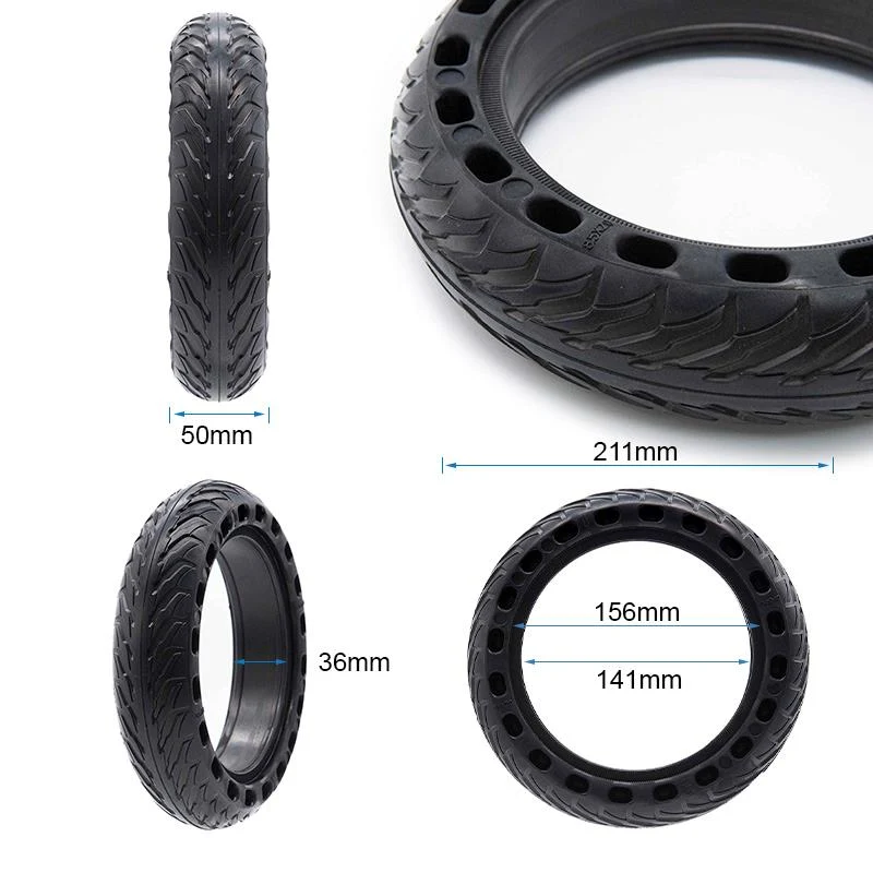 Pneu plein 8,5x2 V2 (type Ewheel)