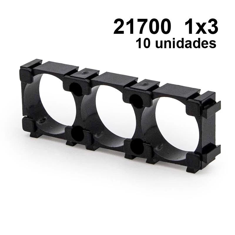 Support de batterie 21700 1x3 - 10 pcs