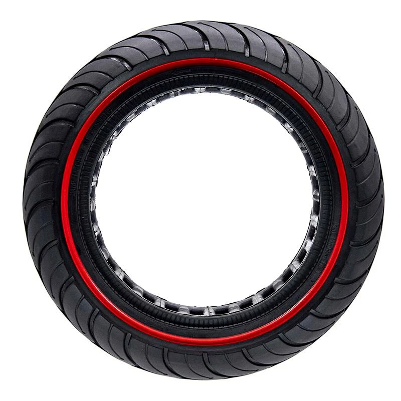 Pneu plein ultraléger 9,5x2,5 rouge pour NIU [Ewheel]