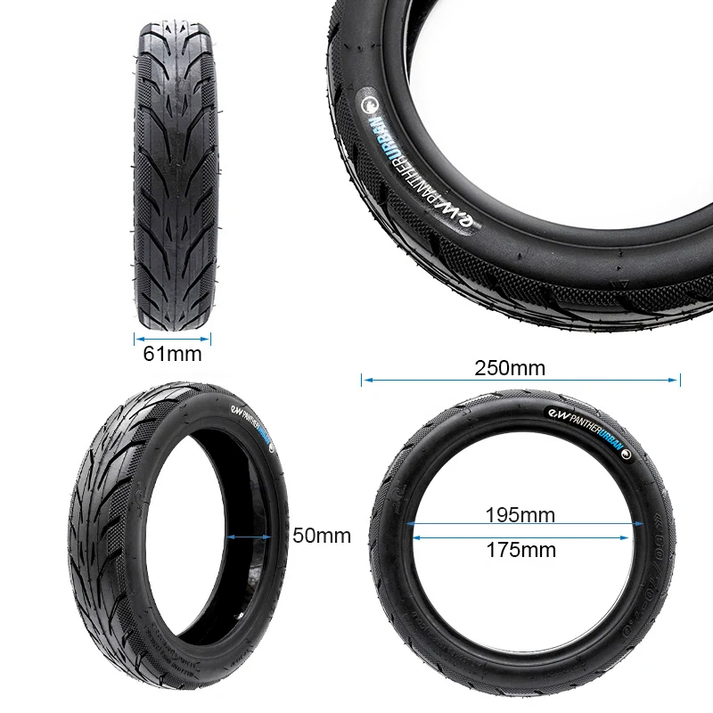 Pneu tubeless 60/70-7 [EWHEEL]