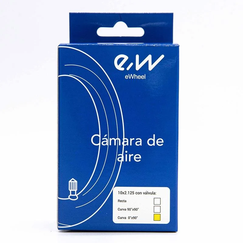 Chambre à air 10x2,125 VC 0x90° [Ewheel]