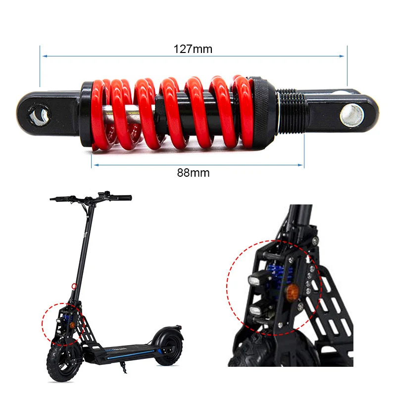 Suspension avant Ecoxtrem - Rouge