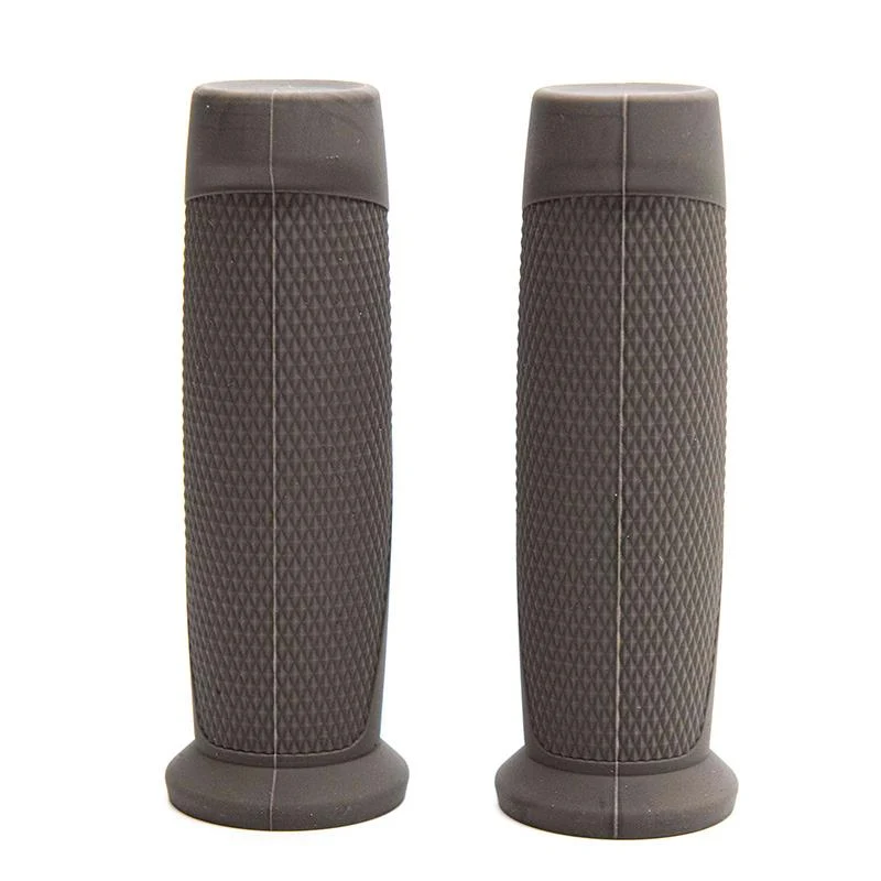 Poignées en silicone gris pour Ninebot série F et D - 2 pcs.