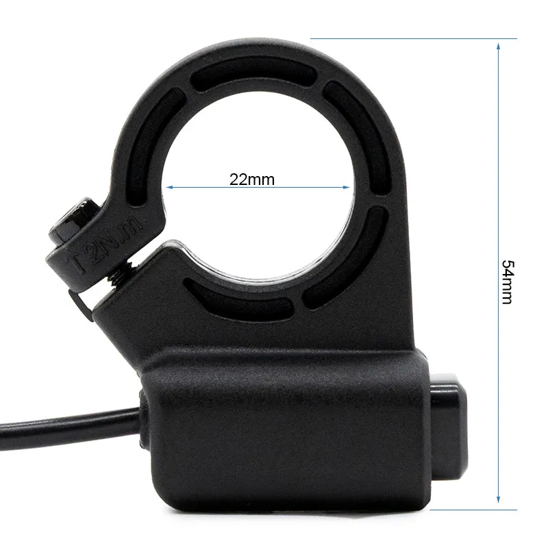 Botonera simple double - 1,5m - connecteur SM