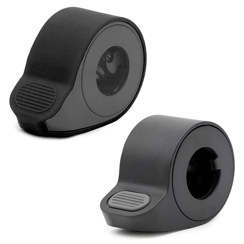 Cache en silicone noir pour accélérateur - 10 pièces