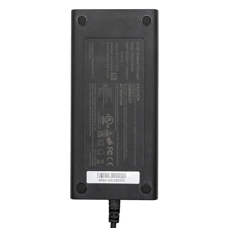 Chargeur premium 48v (sortie 54,6v) 2A connecteur Julet 3105 Cecotec Y65