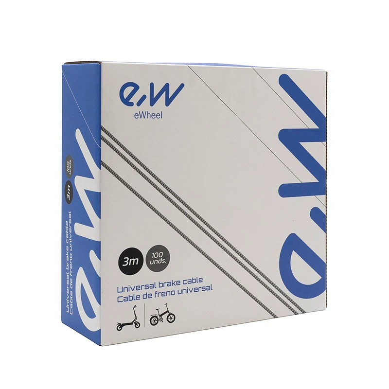 Câble de frein 3m acier inoxydable - 100 PCS