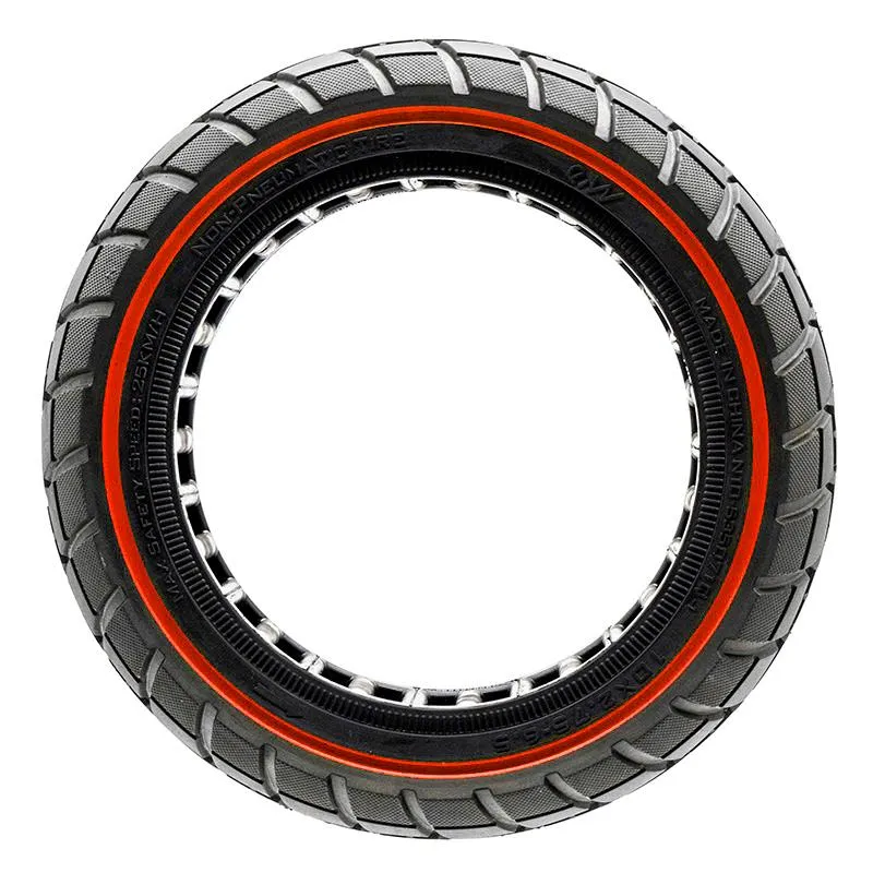 Pneu plein ultraléger Offroad 10x2,75-6,5/B55 - ligne rouge [Ewheel]