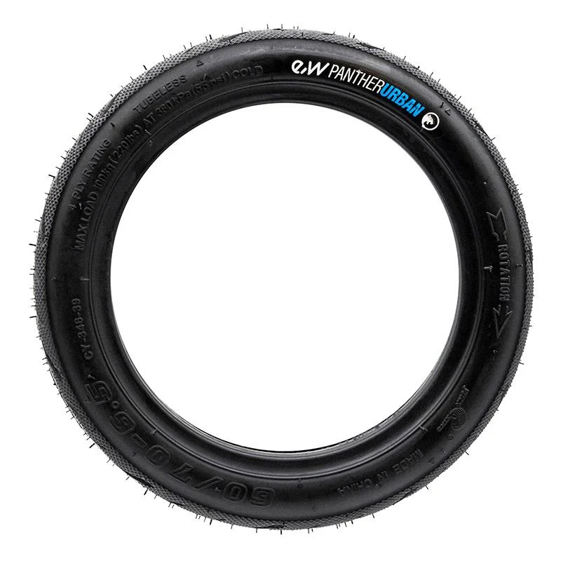 Pneu Tubeless 60/70-6,5 EWHEEL PANTHERURBAN Avec gel anti-crevaison